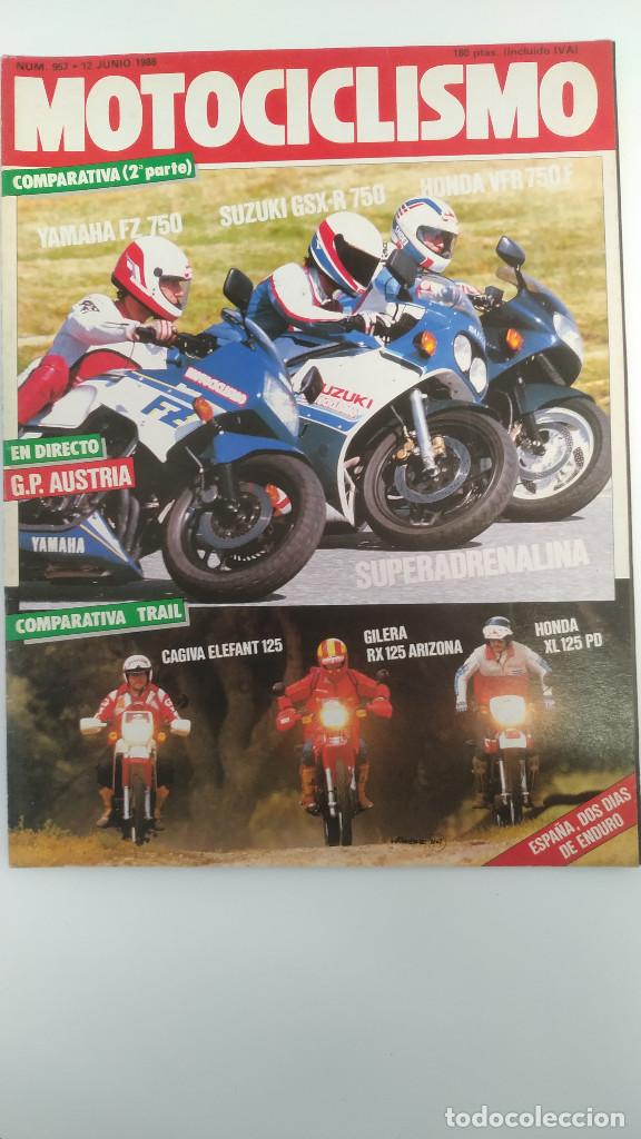 Autos und Motorr&auml;der: MOTOCICLISMO NUM, 957 de 12 de junio de 1986