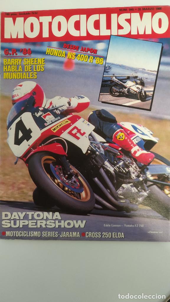 Autos und Motorr&auml;der: MOTOCICLISMO NUM, 945 de 20 de marzo de 1986