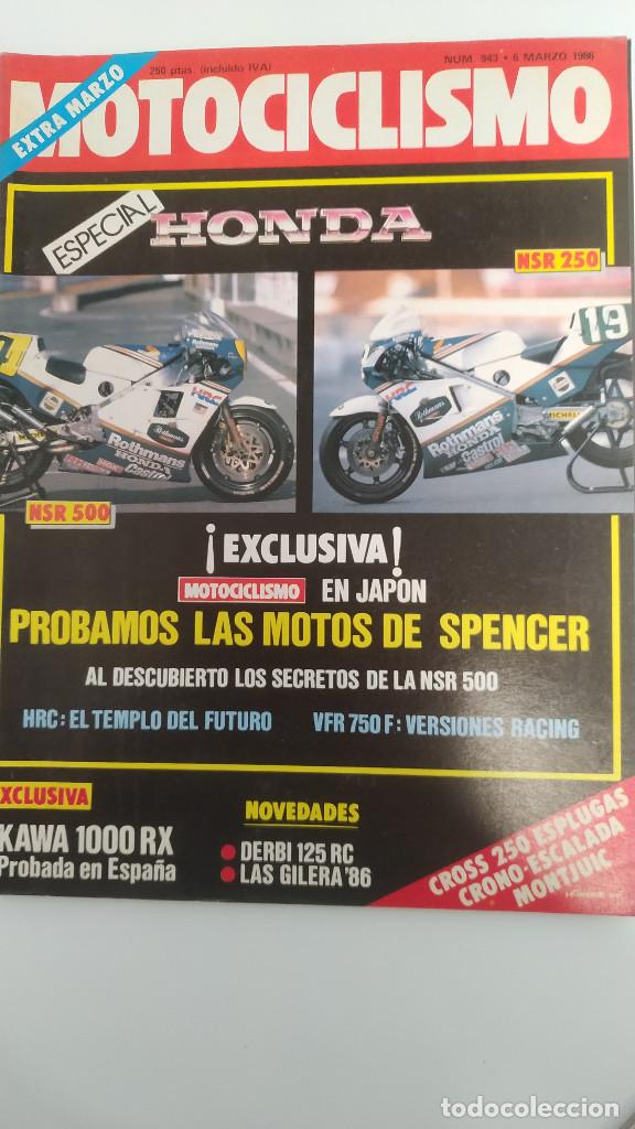 Autos und Motorr&auml;der: MOTOCICLISMO NUM, 943 de 6 de marzo de 1986