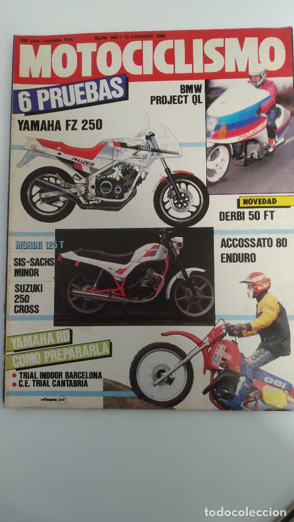 Autos und Motorr&auml;der: MOTOCICLISMO NUM, 940 de 13 de febrero de 1986