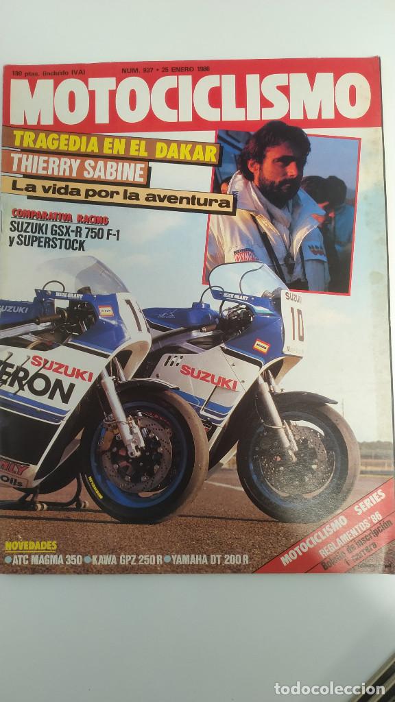 Autos und Motorr&auml;der: MOTOCICLISMO NUM, 937 de 25 de enero de 1986