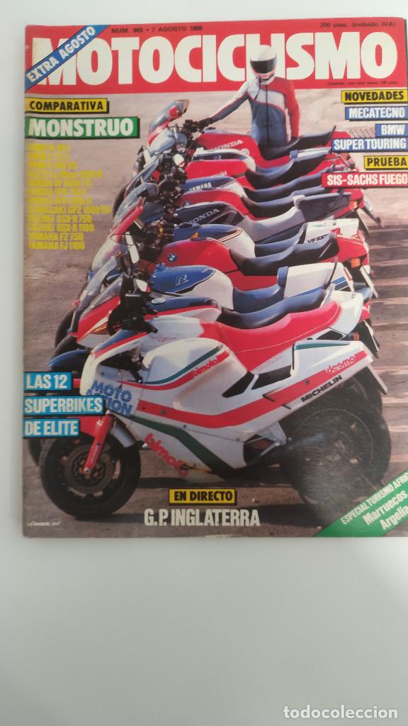 Autos und Motorr&auml;der: MOTOCICLISMO NUM, 965 de 7 de agosto de 1986