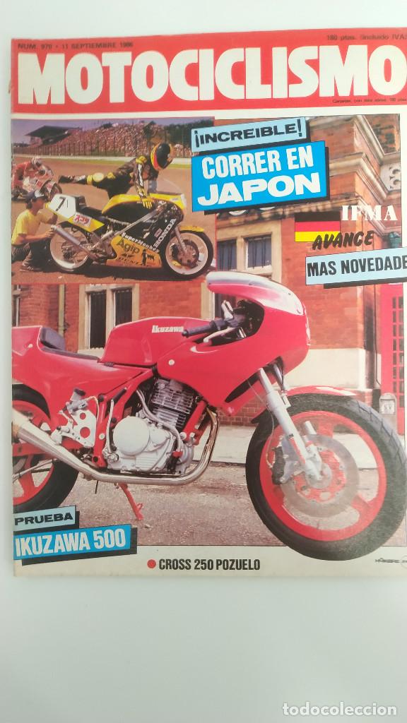 Autos und Motorr&auml;der: MOTOCICLISMO NUM, 970 de 11 de septiembre de 1986