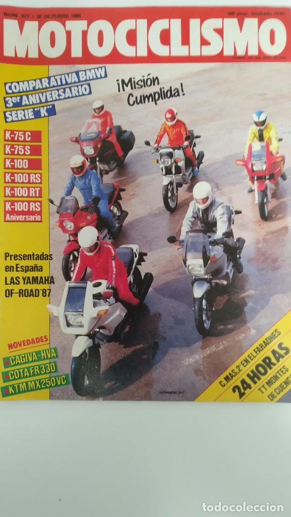 Autos und Motorr&auml;der: MOTOCICLISMO NUM, 977 de 30 de octubre de 1986