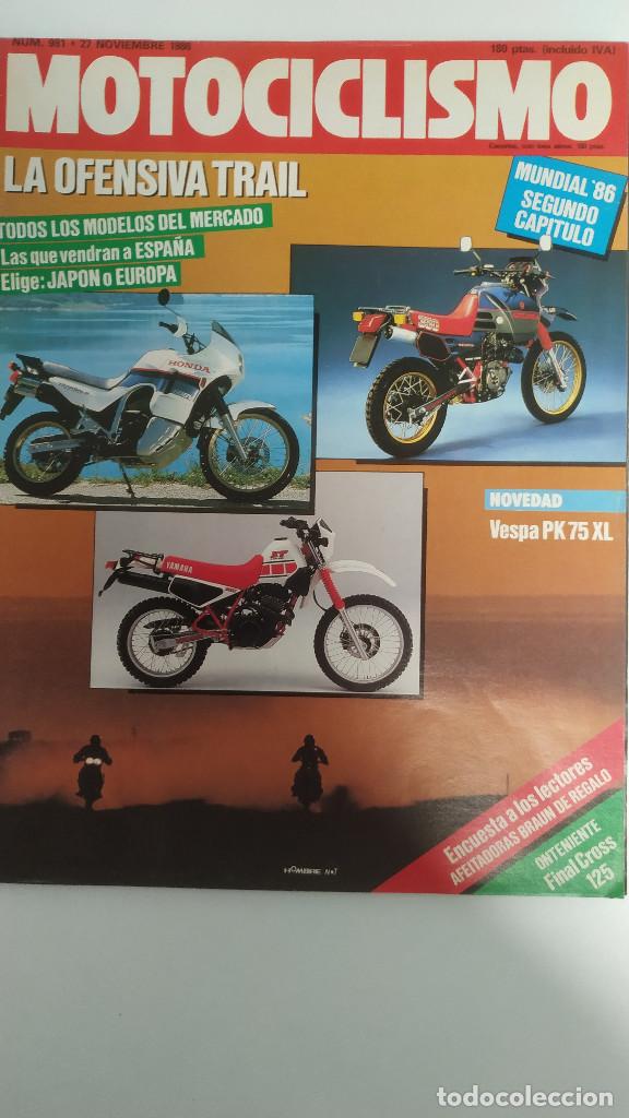Autos und Motorr&auml;der: MOTOCICLISMO NUM, 981 de 27 de noviembre de 1986