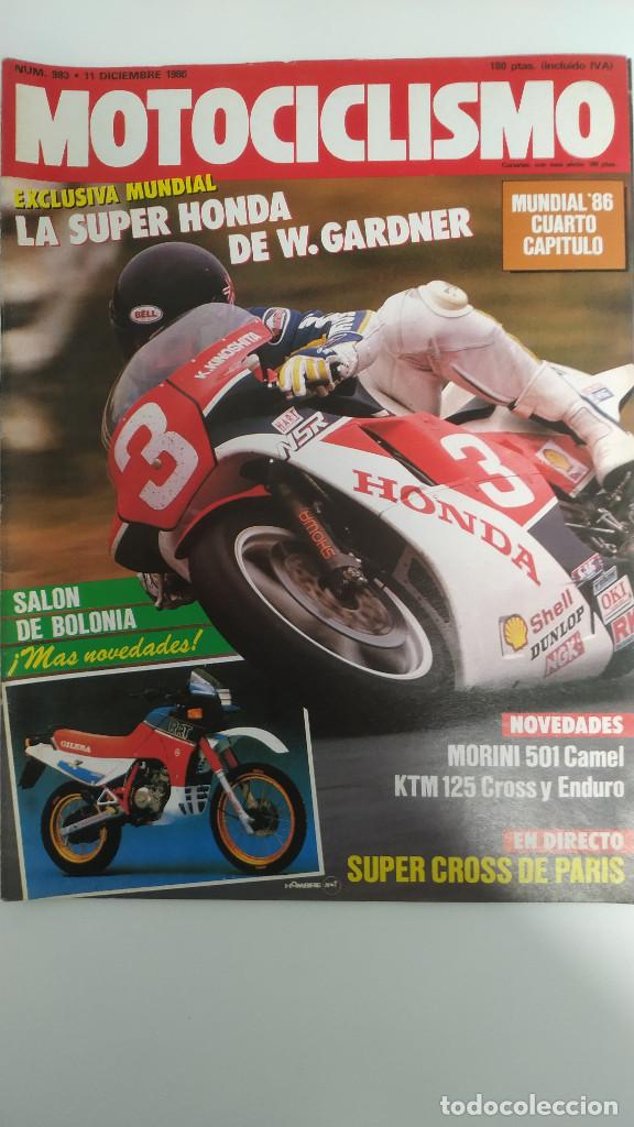 Autos und Motorr&auml;der: MOTOCICLISMO NUM, 983 de 11 de diciembre de 1986