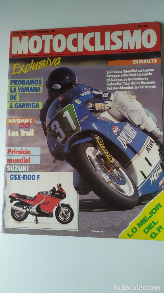 Automobili e Motociclette: MOTOCICLISMO NUM, 1022 de 24 de septiembre de 1987