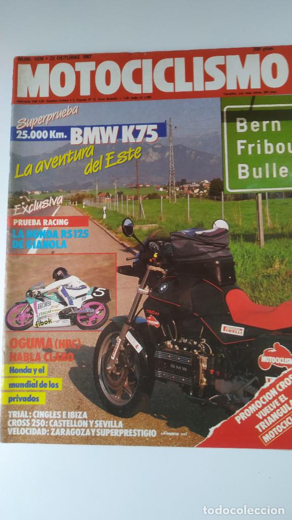 Automobili e Motociclette: MOTOCICLISMO NUM, 1026 de 22 de octubre de 1987