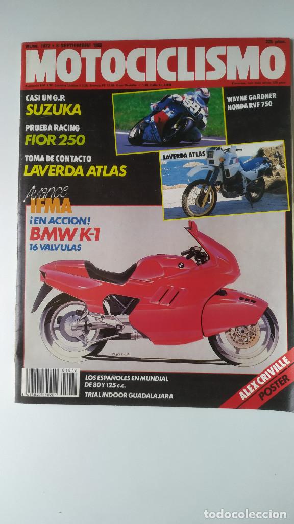 Automobili e Motociclette: MOTOCICLISMO NUM, 1072 de 8 de septiembre de 1988