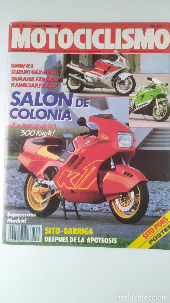 Automobili e Motociclette: MOTOCICLISMO NUM, 1075 de 29 de septiembre de 1988