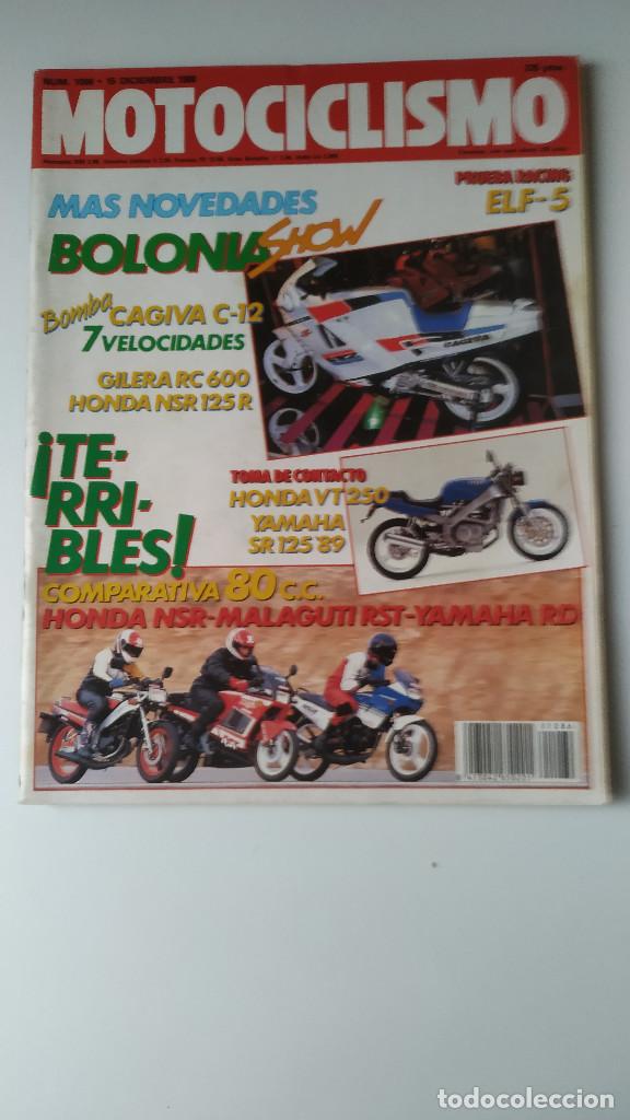 Automobili e Motociclette: MOTOCICLISMO NUM, 1086 de 15 de diciembre de 1988