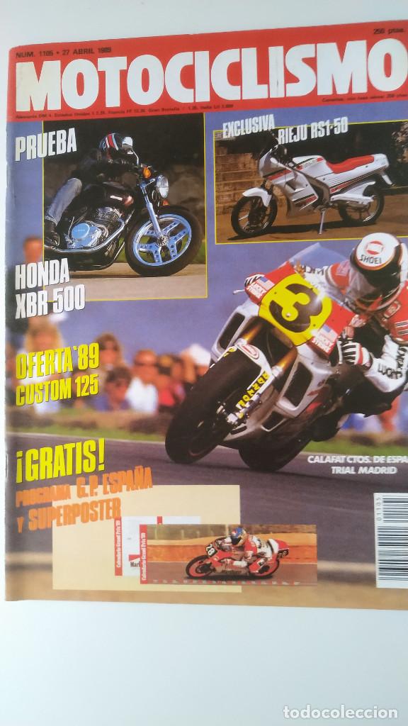 Automobili e Motociclette: MOTOCICLISMO NUM, 1105 de 27 de abril de 1989