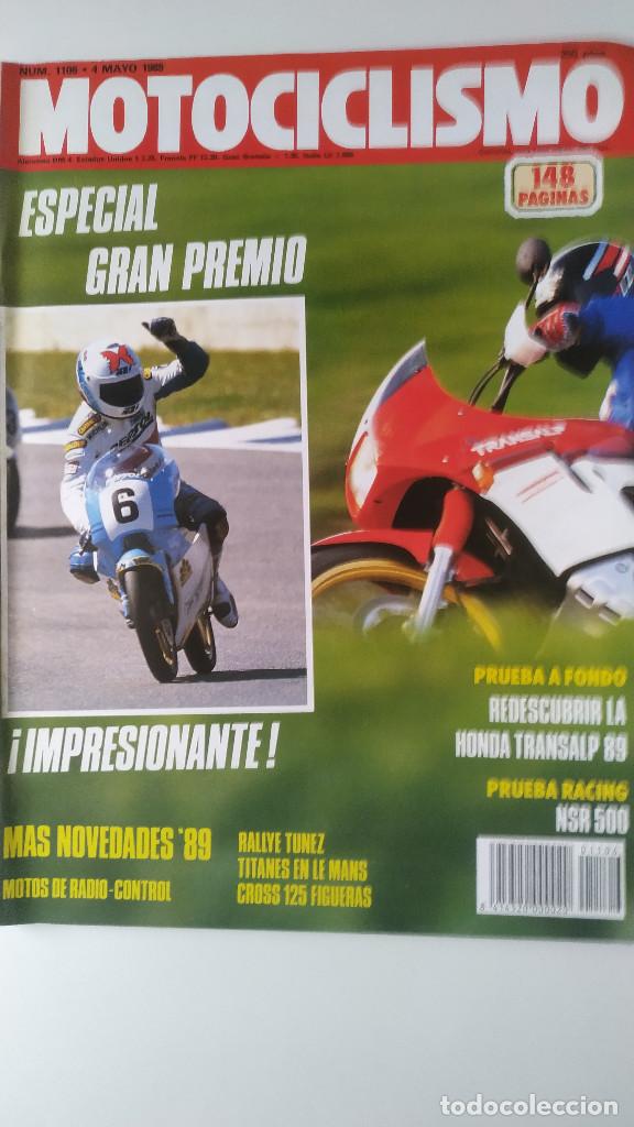 Automobili e Motociclette: MOTOCICLISMO NUM, 1106 de 4 de mayo de 1989