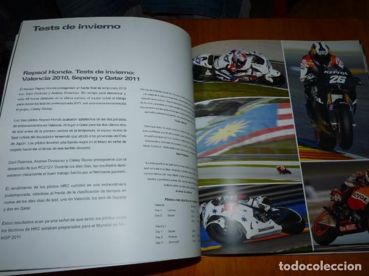 Coches y Motocicletas: IMPRESIONANTE LIBRO OFICIAL HONDA HRC 2011 MUNDIAL MOTOCICLISMO DOOHAN PEDROSA STONER DOVICIOSOI - Foto 21 - 244436835