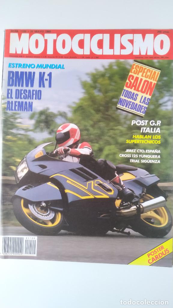 Automobili e Motociclette: MOTOCICLISMO NUM, 1109 de 25 de mayo de 1989