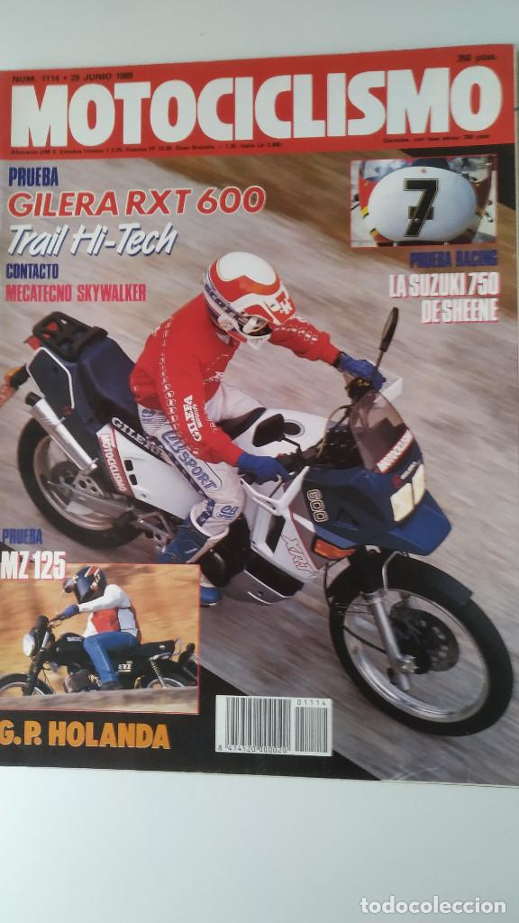 Automobili e Motociclette: MOTOCICLISMO NUM, 1114 de 29 de junio de 1989
