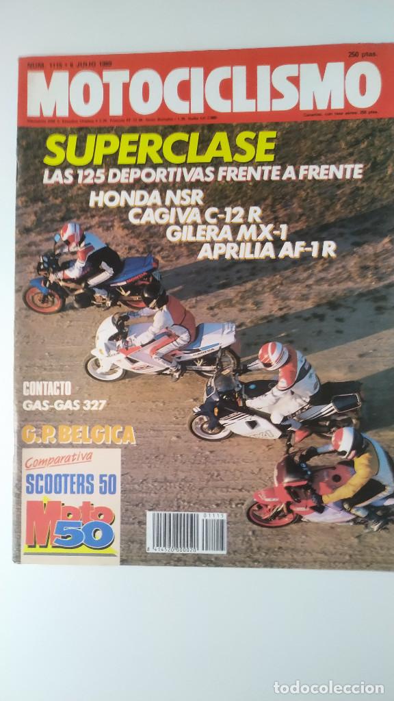 Automobili e Motociclette: MOTOCICLISMO NUM, 1115 de 6 de julio de 1989