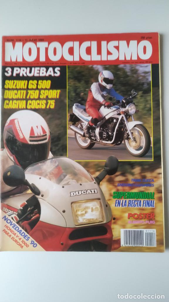 Automobili e Motociclette: MOTOCICLISMO NUM, 1116 de 13 de julio de 1989