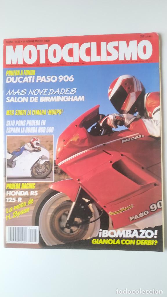 Automobili e Motociclette: MOTOCICLISMO NUM, 1133 de 9 de noviembre de 1989