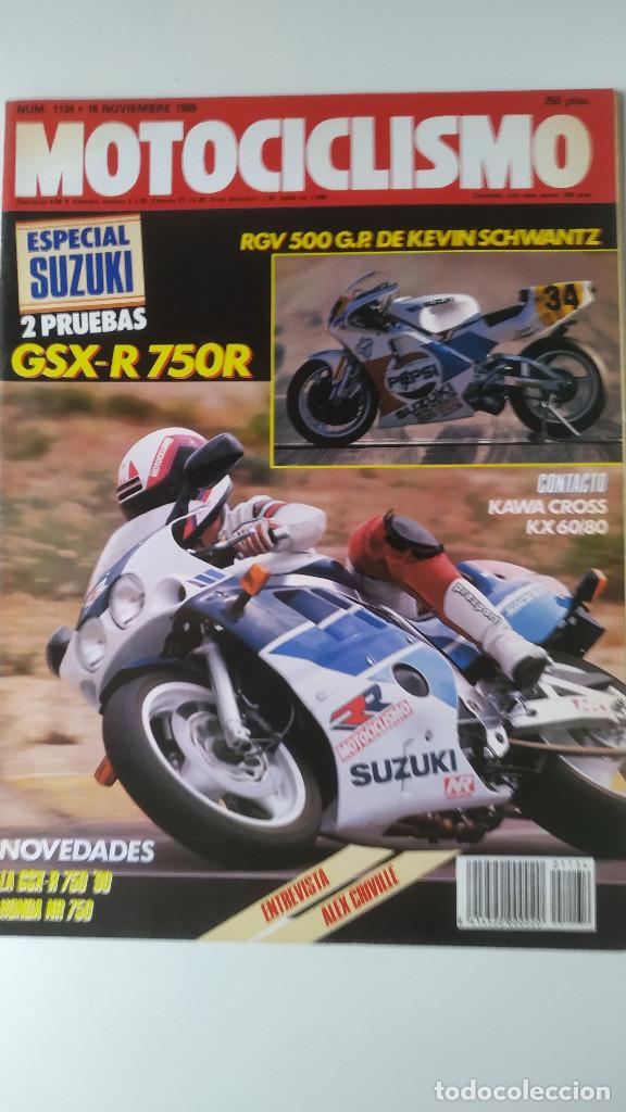 Automobili e Motociclette: MOTOCICLISMO NUM, 1134 de 16 de noviembre de 1989