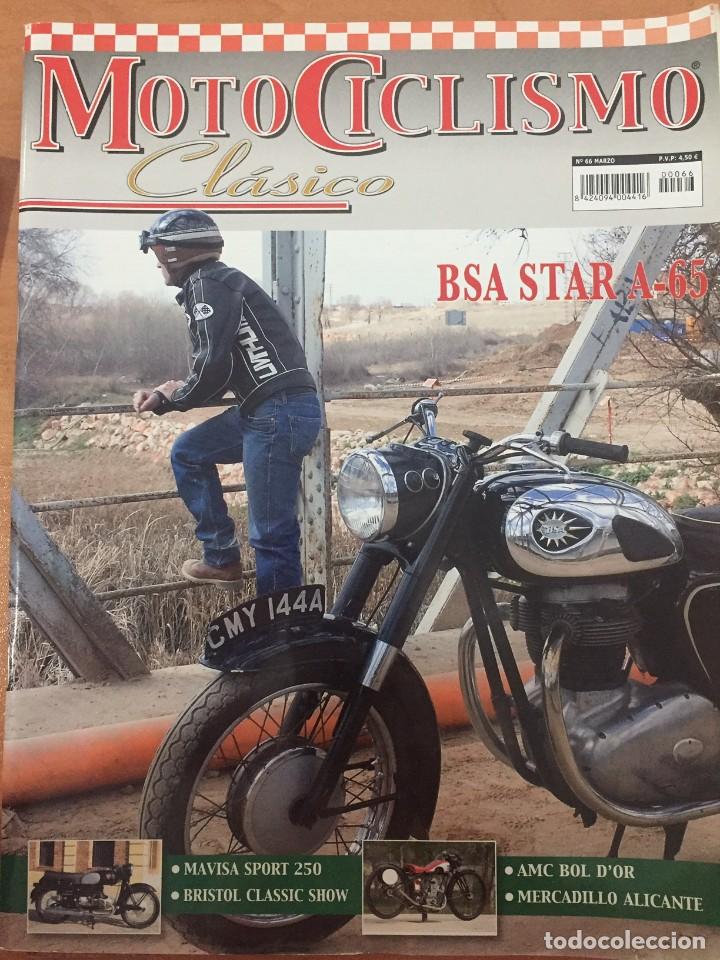 Voitures et Motocyclettes: REVISTA MOTOCICLISMO CLASICO N&ordm; 66