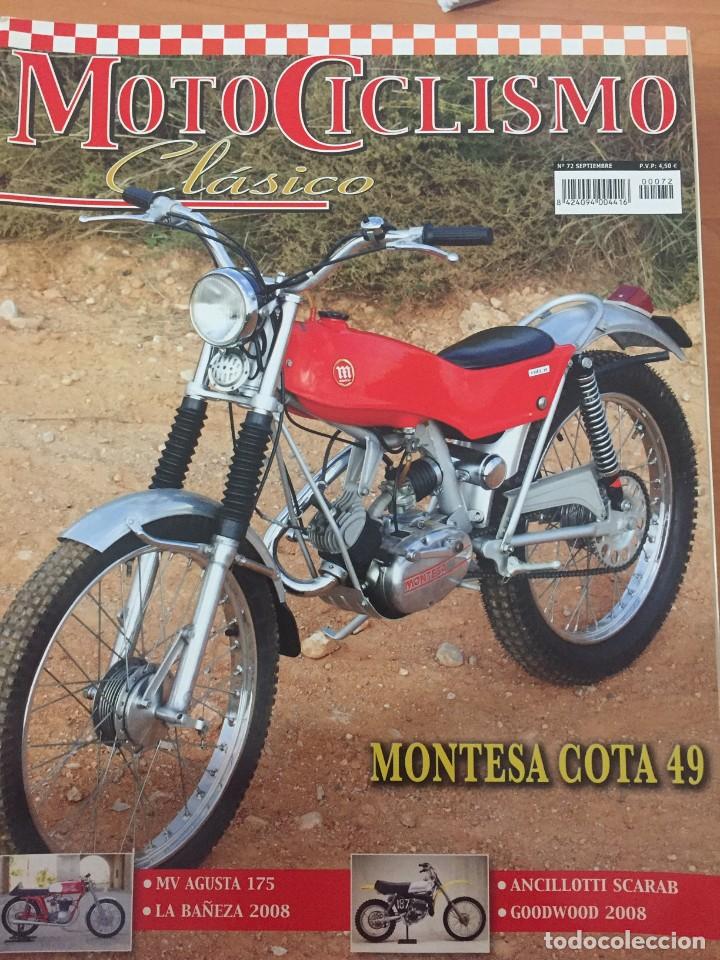 Voitures et Motocyclettes: REVISTA MOTOCICLISMO CLASICO N&ordm; 72