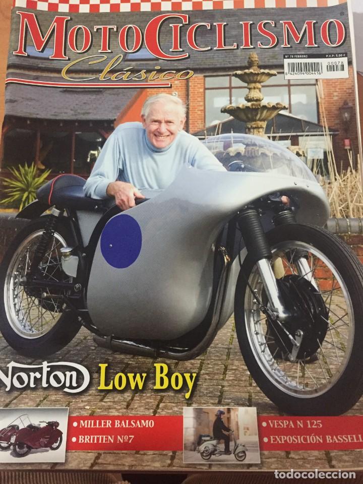 Voitures et Motocyclettes: REVISTA MOTOCICLISMO CLASICO N&ordm; 78