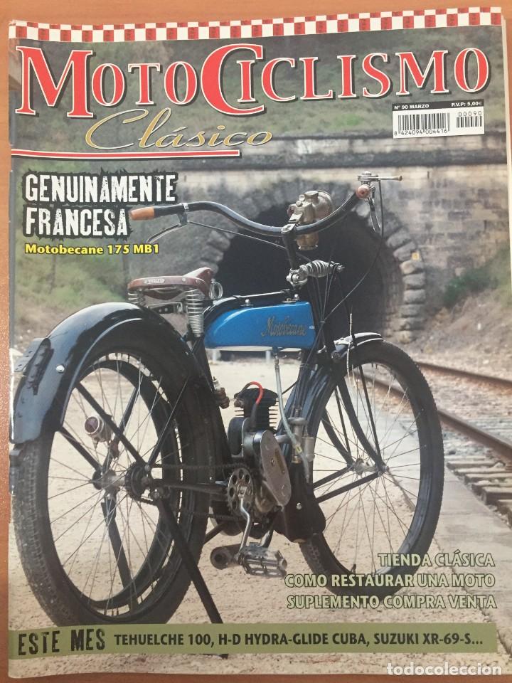 Voitures et Motocyclettes: REVISTA MOTOCICLISMO CLASICO N&ordm; 90