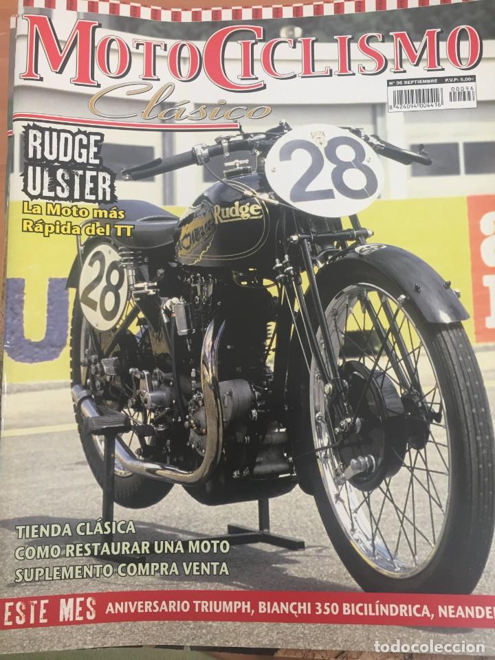 Voitures et Motocyclettes: REVISTA MOTOCICLISMO CLASICO N&ordm; 96