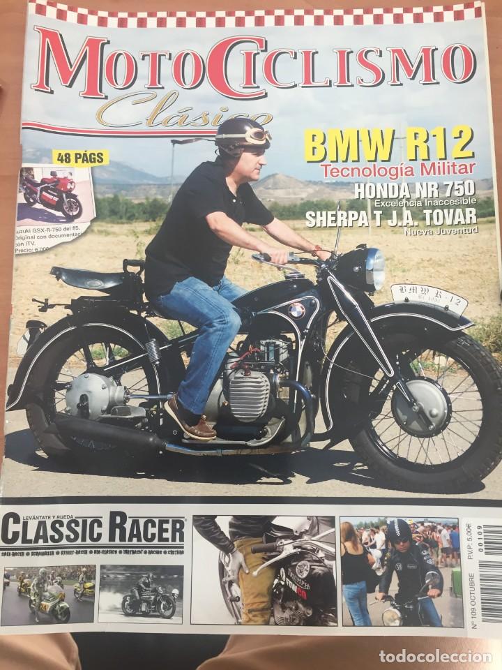 Voitures et Motocyclettes: REVISTA MOTOCICLISMO CLASICO N&ordm; 109