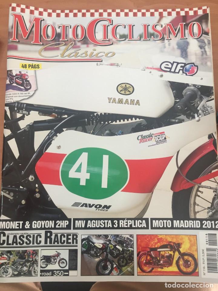 Voitures et Motocyclettes: REVISTA MOTOCICLISMO CLASICO N&ordm; 116