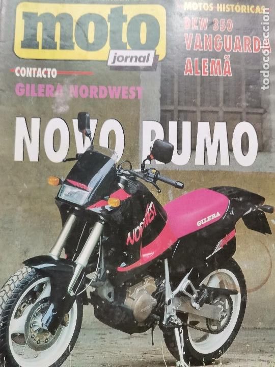 Voitures et Motocyclettes: 1991 REVISTA MOTO JORNAL - GILERA NORTHWEST - DKW 350 - G.P AUSTRIA