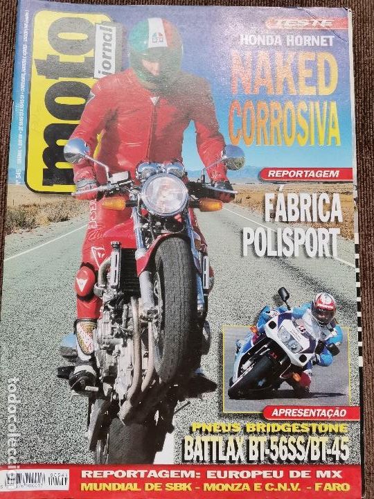 Voitures et Motocyclettes: 1998 REVISTA MOTO JORNAL - HONDA HORNET - FABRICA POLISPORT - MUNDIAL DE SBK