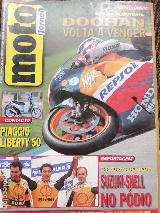 Voitures et Motocyclettes: 1998 REVISTA MOTO JORNAL - GP ALEMANIA - PIAGGIO LIBERTY 50 - VUELTA A PORTUGAL EN KTM