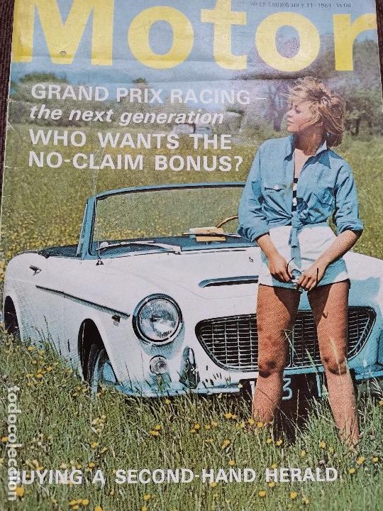 Coches y Motocicletas: 1964 REVISTA MOTOR - ROAD TEST PORSCHE 1600 SC - BRITISH GRAND PRIX