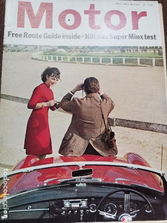Voitures et Motocyclettes: 1964 REVISTA MOTOR - ROAD TEST HILMAN SUPER MINX - GENEVA SHOW