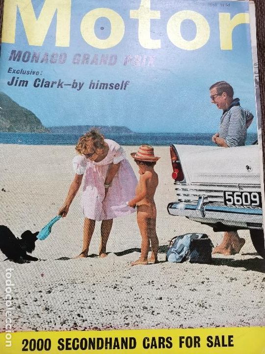 Voitures et Motocyclettes: 1964 REVISTA MOTOR - ROAD TEST MG MIDGET II - MONACO GRAND PRIX