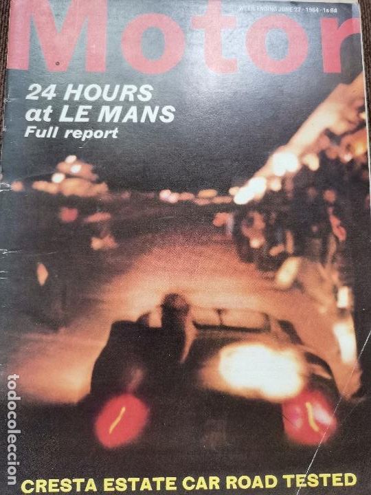 Voitures et Motocyclettes: 1964 REVISTA MOTOR - ROAD TEST CRESTA ESTATE CAR ROAD TEST- 24 HOURS AT LE MANS