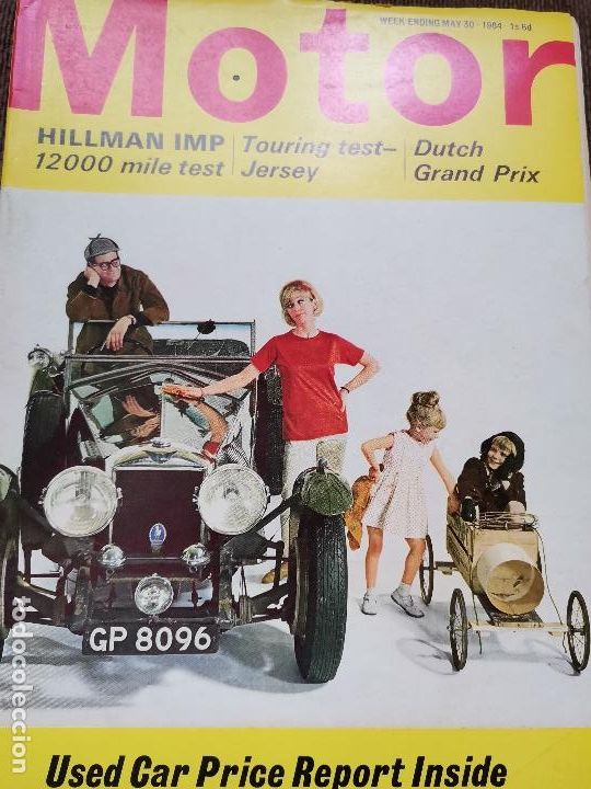 Voitures et Motocyclettes: 1964 REVISTA MOTOR - ROAD TEST HILLMAN IMP - DUTCH GRAND PRIX