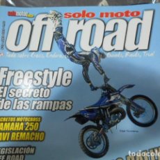 Coches y Motocicletas: REVISTA SOLO MOTO OFF ROAD Nº 23 , JUNIO 2002 TODO SOBRE CROSS , ENDURO , QUADS , RAIDS , TRIAL. Lote 239842320