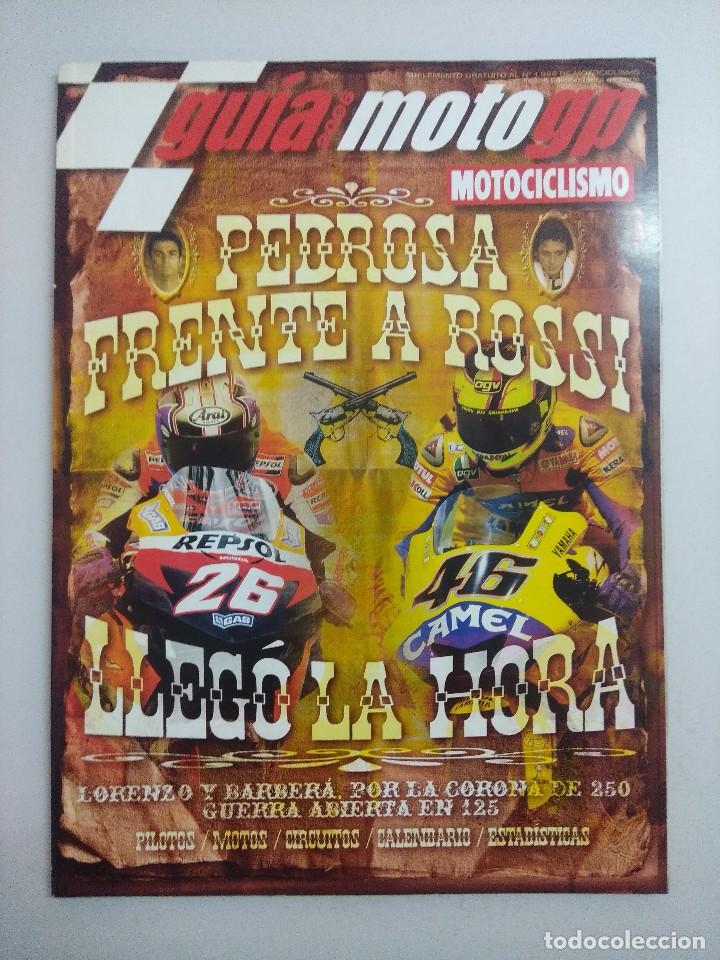 Voitures et Motocyclettes: GUIA MOTO GP-MOTOCICLISMO/PEDROSA FRENTE A ROSSI.