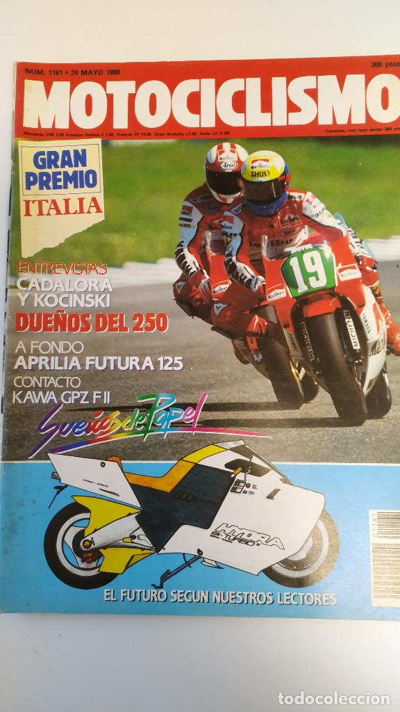 Voitures et Motocyclettes: MOTOCICLISMO NUM, 1161 de 24 de mayo de 1990
