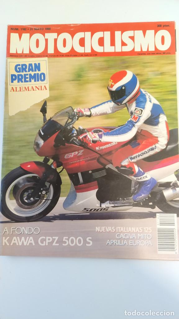 Voitures et Motocyclettes: MOTOCICLISMO NUM, 1162 de 31 de mayo de 1990