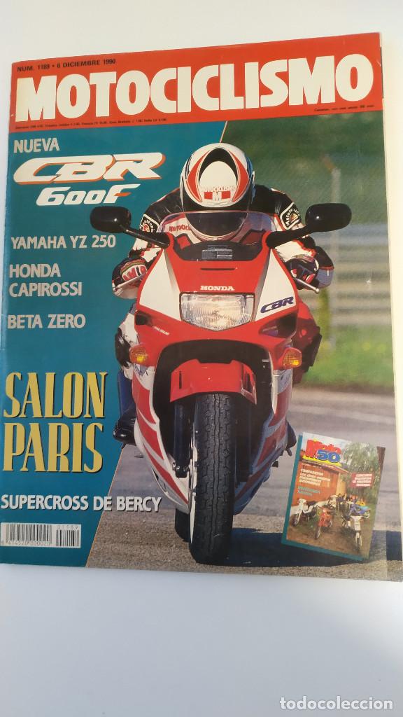 Voitures et Motocyclettes: MOTOCICLISMO NUM, 1189 de 6 de diciembre de 1990