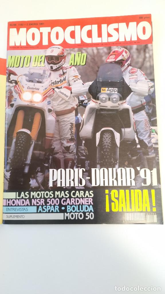 Voitures et Motocyclettes: MOTOCICLISMO NUM, 1193 de 3 de enero de 1991