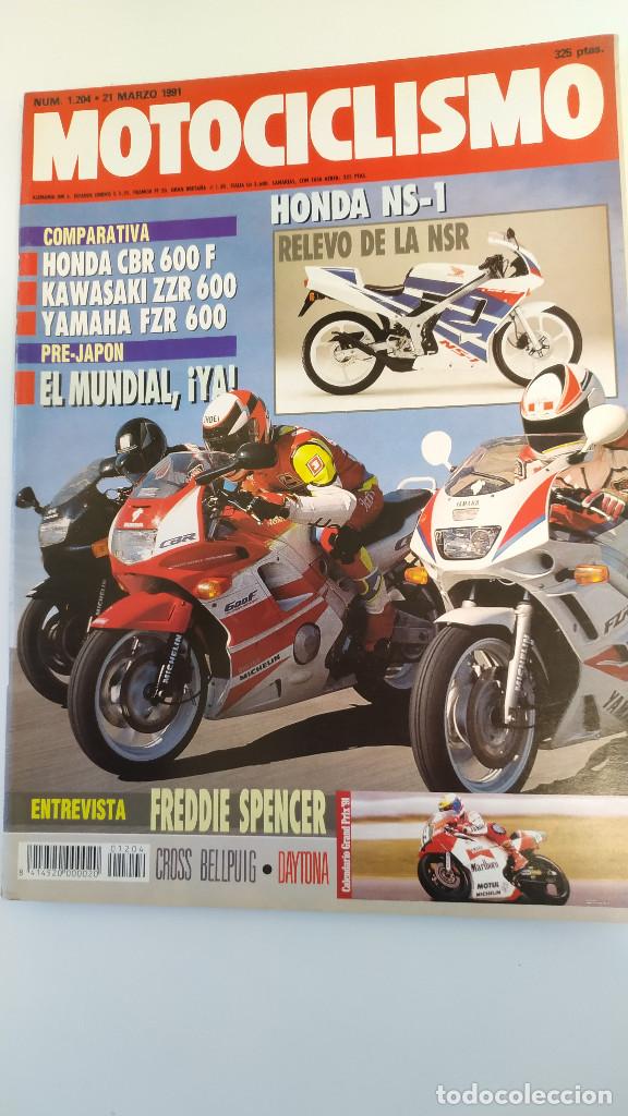 Voitures et Motocyclettes: MOTOCICLISMO NUM 1.204 de 21 de marzo de 1991