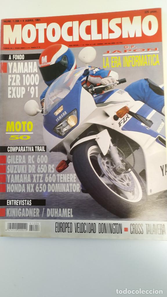 Voitures et Motocyclettes: MOTOCICLISMO NUM 1.206 de 4 de abril de 1991
