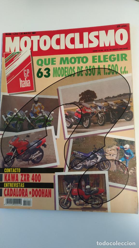 Voitures et Motocyclettes: MOTOCICLISMO NUM 1.213 de 23 de mayo de 1991