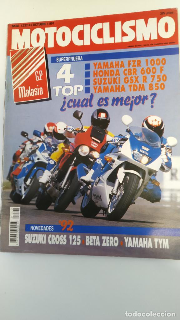 Voitures et Motocyclettes: MOTOCICLISMO NUM 1.232 de 3 de octubre de 1991