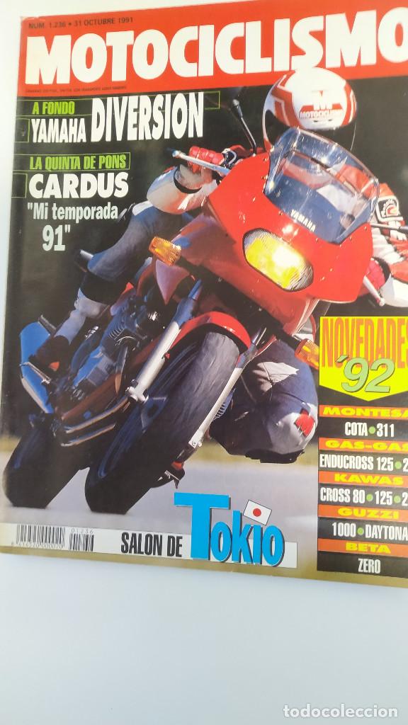 Voitures et Motocyclettes: MOTOCICLISMO NUM 1.236 de 31 de octubre de 1991